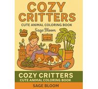 Cozy Critters: A Cute & Comfy Coloring Book with Relaxing Animal Scenes