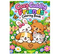 Cozy Cuddly Friends Coloring Book