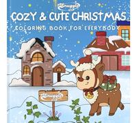 Cozy & Cute Christmas Coloring Book, Holiday Scene: Christmas Hygge Coloring Book for Adults and Teens Featuring Cozy Corners, Relaxing Scenes and Adorable Animals.