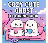 Cozy Cute Ghost: Coloring Book
