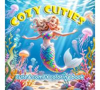 cozy cuties cute & comfy coloring book: A Coloring Book for Kids & Adults: Whimsical Designs to Color and Relax - Perfect for All Ages