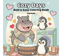 Cozy Days: Cute & Relaxing Coloring Book for Adults