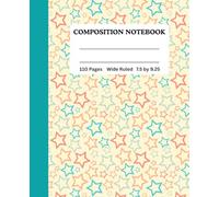 Cozy Decorative Pattern Composition Notebook- Wide Ruled | 110 Pages, 7.5” x 9.25”: Writing Journal for School, Notes, and Everyday Use. Perfect ... Gift Idea for Students, Teachers, and Writers