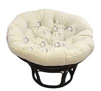 Cozy Egg-SdChair Cush - 170 x 170 cm Cuscino imbottito per dondolo e sedie sospese, perfetto per esterni, giardino, relax, tavolo, resistente alle intemperie
