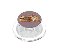Cozy Fall Autumn Cute Cat Funny Cat Kitten Lover PopSockets PopGrip per MagSafe