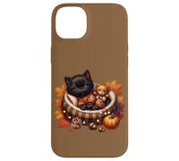 Cozy Fall Cat In Kitten Pajamas For Cats And Autumn Cat Lady Custodia per iPhone 14 Plus