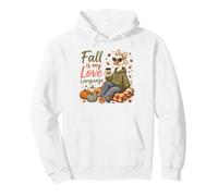 Cozy Fall Duck Autunno Stagione Amante Felpa con Cappuccio