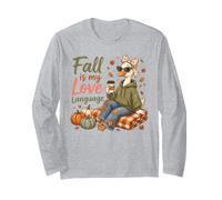 Cozy Fall Duck Autunno Stagione Amante Maglia a Manica