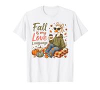Cozy Fall Duck Autunno Stagione Amante Maglietta