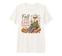 Cozy Fall Duck Autunno Stagione Amante Maglietta Premium