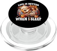 Cozy Fall Labrador Graphic For Women Men Kids Autumn Sleep PopSockets PopGrip per MagSafe