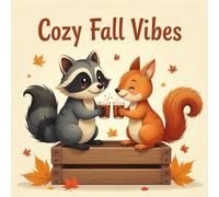 Cozy Fall Vibes Coloring Book for Kids Ages 2-8: Build Focus For Boys And Girls Perfect Birthday Gift Adorable Easy Outlines Boost Creativity Improve ... For Boys And Girls Perfect Birthday Gift Ador