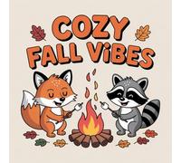 Cozy Fall Vibes Coloring Book for Kids Ages 2-8: Fun Family Bonding For Kids Simple Pictures Holiday Gift Build Confidence Screen Free Quiet Time ... Holiday Gift Build Confidence Screen Free