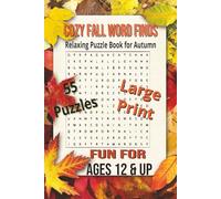 Cozy Fall Word Finds: A Relaxing Puzzle Book for Autumn