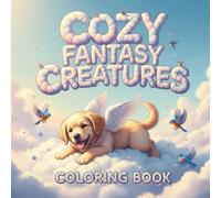 Cozy Fantasy Creatures Coloring Book: Unwind with Whimsical Gnomes, Enchanting Fairies, & Magical Forest Friends for Stress Relief and Creative Relaxation