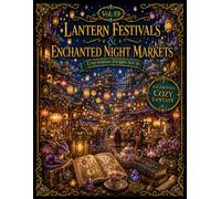Cozy Fantasy Escapes Vol. 19 Lantern Festivals & Enchanted Night Markets: A Cozy Fantasy Coloring Book of Magical Lanterns, Enchanted Night Markets, Cozy Villages & Whimsical Fantasy Creatures