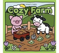 Cozy Farm: 35 Pages of Cute Farm Animals and Wholesome Country Life