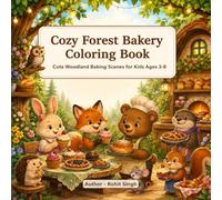 Cozy Forest Bakery Coloring Book