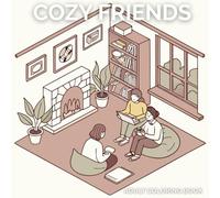 Cozy Friends: Adult Coloring Book