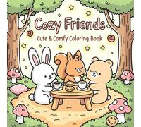 Cozy Friends: Cozy Friends Cute & Comfy Coloring Pages
