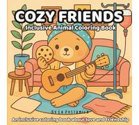 Cozy Friends: Inclusive Animal Coloring Book