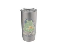 Cozy Frog Gamer Controller per cuffie We Game at Dawn Bicchiere termico in acciaio inox doppia parete