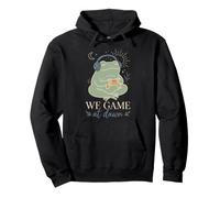 Cozy Frog Gamer Controller per Cuffie We Game at Dawn Felpa con Cappuccio