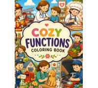 Cozy Functions Coloring Book: 40 charming coloring pages