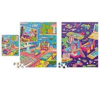 Cozy Gamer 2-in-1 Double-Sided 500-Piece Puzzle