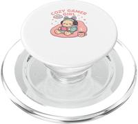 Cozy Gamer Girl Kawaii Cat Console di gioco pastello PopSockets PopGrip per MagSafe