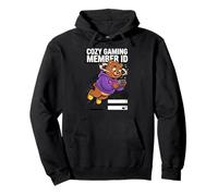 Cozy Gaming Member ID Club Bear Felpa con Cappuccio