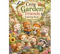 Cozy Garden Friends Coloring Book