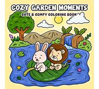 Cozy Garden Moments: Comfy & Cute Coloring Book for Adults, Teens & Kids - Featuring Whimsical Garden Creatures and Easy, Relaxing Outdoor Scenes (Cozy and Cute Coloring Book Series)