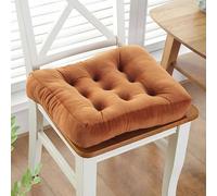 Cozy ge Cuscino quadrato in peluche, futon spesso per sedia da soggiorno, camera da letto, divano, 40 x 40 cm, morbido e confortevole, decorazione per la casa