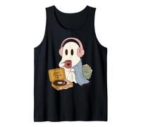 Cozy Ghost Music Lover Good Vibes Cozy Sounds Canotta