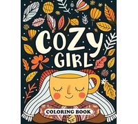 Cozy Girl Coloring Book: Easy and Elegant Mandalas for Relaxation and Mindful Coloring