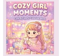 Cozy Girl Moments: Cute & Comfy Coloring Book