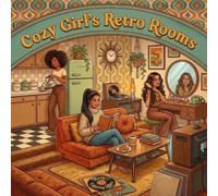 Cozy Girl’s Retro Rooms: Fun Bold Line Nostalgic Eras Adult Comfy & Cozy Coloring Book | Timeless Vintage Aesthetic Hygge Moments & Cute Calming ... Creative Therapy Gift for Women & Teens