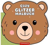 Cozy Glitzer-Malbuch: (Bär)