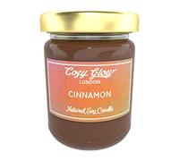 Cozy Glow - Candela di soia, cera di soia Vetro, torrone, large