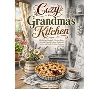 Cozy Grandma's Kitchen: A Relaxing Grayscale Coloring Book Featuring Vintage Kitchens, Handmade Pastries, and Family Cooking Moments