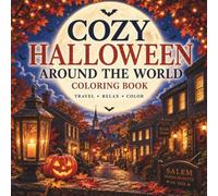 Cozy Halloween Around the World Coloring Book