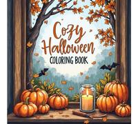 Cozy Halloween Coloring Book