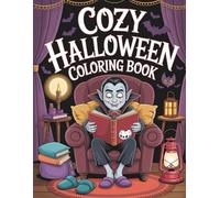 Cozy Halloween Coloring Book: Cute Fall Scenes with Pumpkins, Witches, spooky, and everyone can enjoy: A Wholesome Collection of Relaxing ... Enjoy Fun and Calm Coloring All Season Long