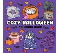 Cozy Halloween Coloring Book: Hygge Moments for Relaxation. Bold and Easy Designs with Simple, Cute Illustrations for Adults and Teens (Bold & Easy)