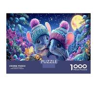 Cozy Hamster 1000 Pezzi Puzzle Classico - Cartone Resistente Puzzle Di Rilassamento Per Amanti Dei Puzzle Famigliari & Regalo Di Compleanno Perfetto 70x50cm/1000pcs