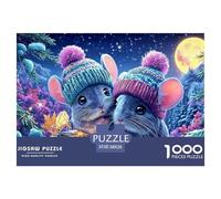 Cozy Hamster Puzzle Da Collezione Per La Famiglia - Stile Museo, 1000 Pezzi Con Immagini Puzzle Di Ispirazione Artistica Classica - Il Regalo Ricercato Per Adulti 14+ 38x26cm/1000pcs