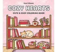 Cozy Hearts: Cute & Easy Coloring Book