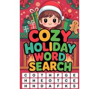 Cozy Holiday Word Search: Tutor-Ready Alphabet Hunt Puzzle Book for Adults