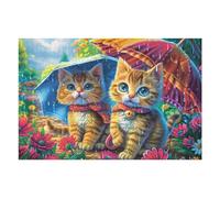 Cozy Home Cat Group Puzzle 1000 Pezzi Per Famiglia E Amici Rompicapo Relax Pressione Ridotta Giochi Da Tavolo Per Serate in Compagnia Regalo Natale 2025 1000 PCS